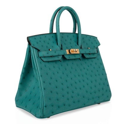 Vivid Teal Turquoise Tiny Uniform Dotted Medium Structured Hand Tote With Bright Golden Twist Lock Hardware And Matching Teal Suspended Padlock Charm