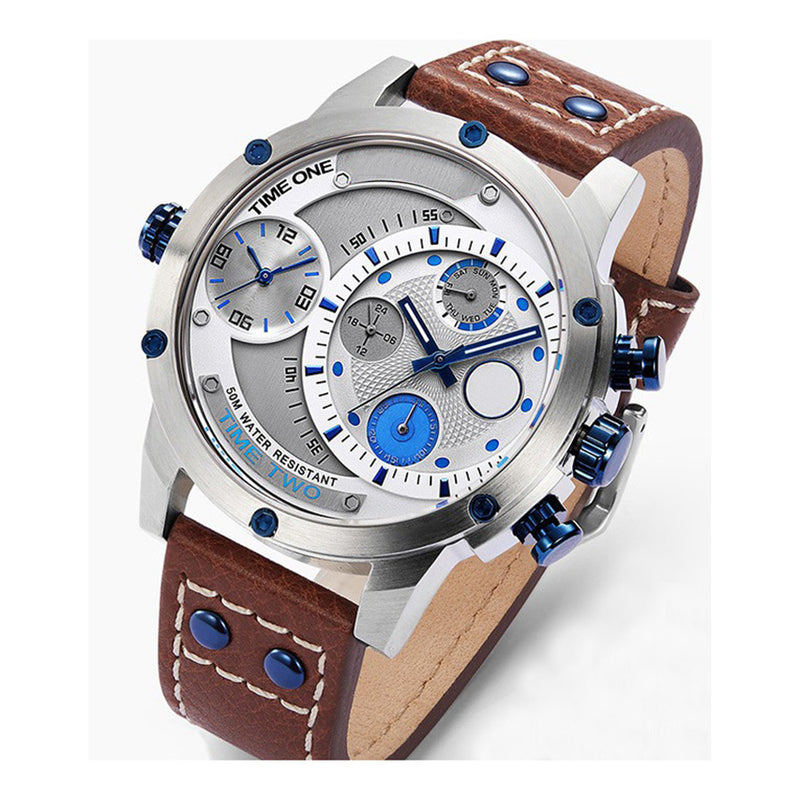 Men’s Quartz Business Watch with GMT